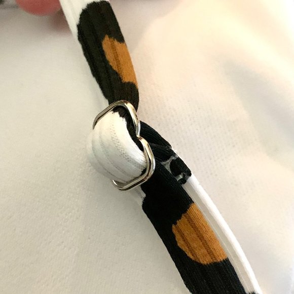 Xhilaration Juniors Animal Print Lightly Lined Bikini Top Bathing Swim XS L XL - Picture 6 of 13